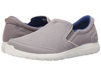 Stylish Crocs Comfort Loafers for Men - Kinsale Mesh Slip-On - Smoke/White On Sale